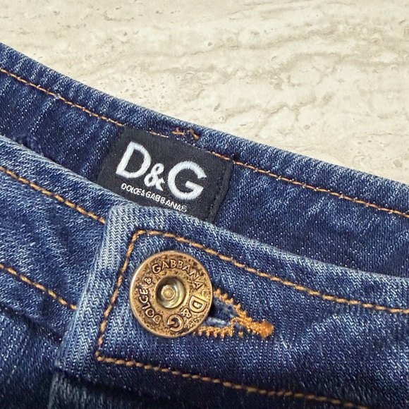 D&G Dolce&Gabbana Dark Blue Jeans *26/32 - Picture 2 of 8